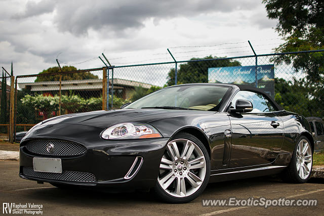 Jaguar XKR spotted in Brasilia, Brazil