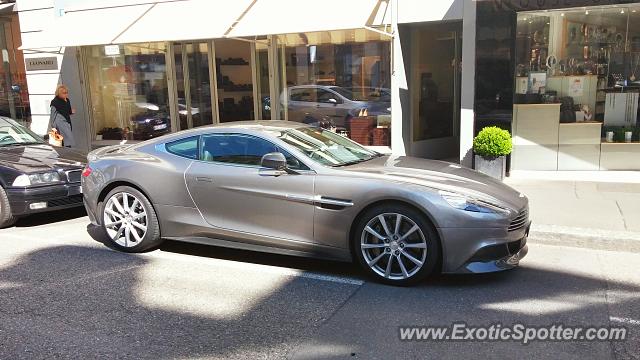 Aston Martin Vanquish spotted in Luzern, Switzerland