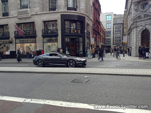 Aston Martin DBS spotted in London, United Kingdom