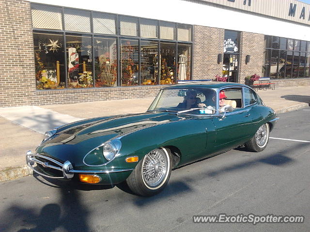 Jaguar E-Type spotted in Sodus Point, New York