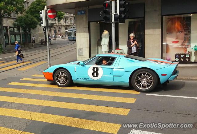 Ford GT spotted in Zurich, Switzerland