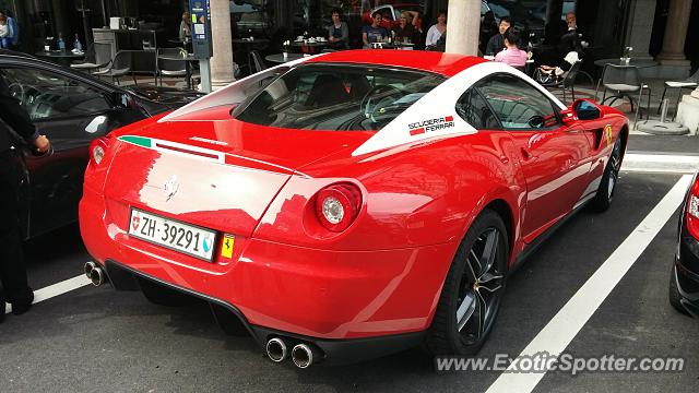 Ferrari 599GTO spotted in Zurich, Switzerland