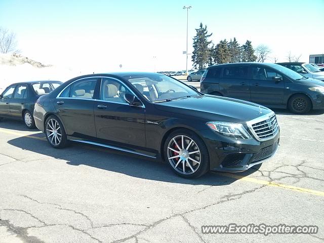 Mercedes S65 AMG spotted in Montreal, Canada