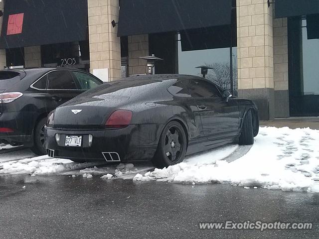 Bentley Continental spotted in Montreal, Canada