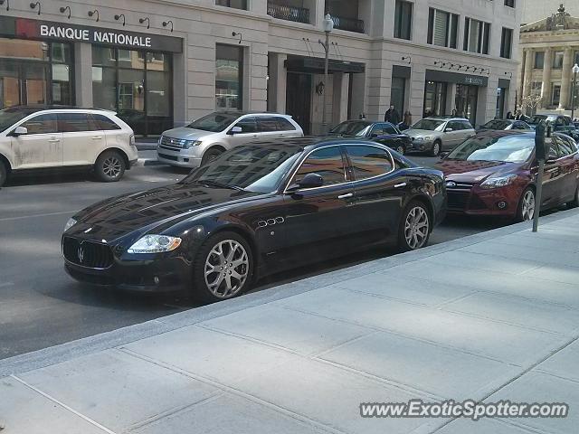 Maserati Quattroporte spotted in Montreal, Canada