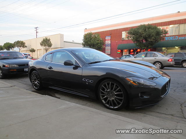 Maserati GranTurismo spotted in San Gabriel, California