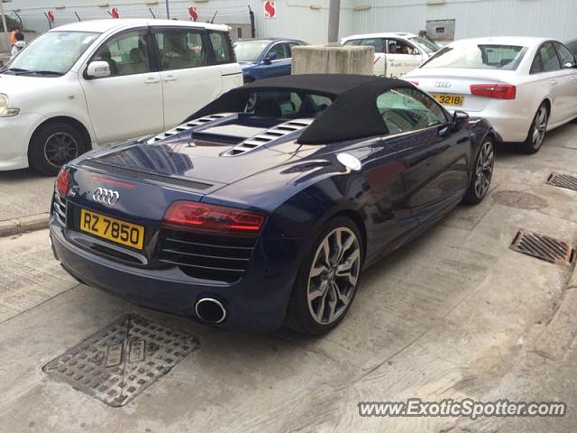 Audi R8 spotted in Hong Kong, China