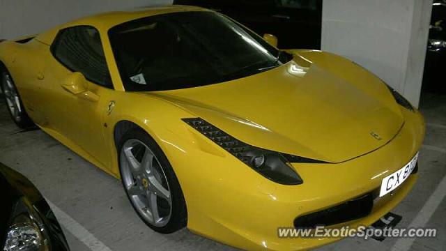 Ferrari 458 Italia spotted in Hong Kong, China