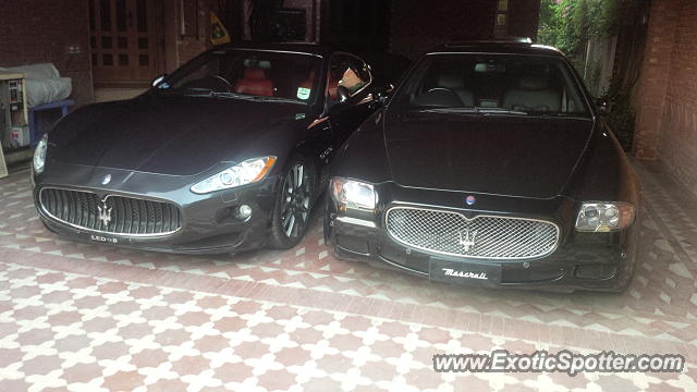 Maserati GranTurismo spotted in Defence, Lahore, Pakistan