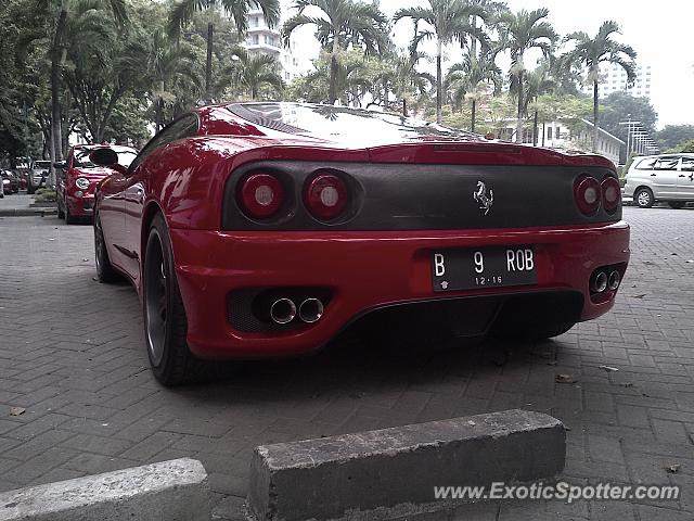 Ferrari 360 Modena spotted in Jakarta, Indonesia