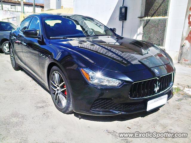 Maserati Ghibli spotted in João Pessoa,PB, Brazil