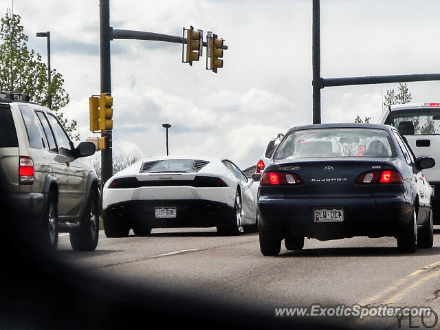 Lamborghini Huracan spotted in Federal Heights, Colorado
