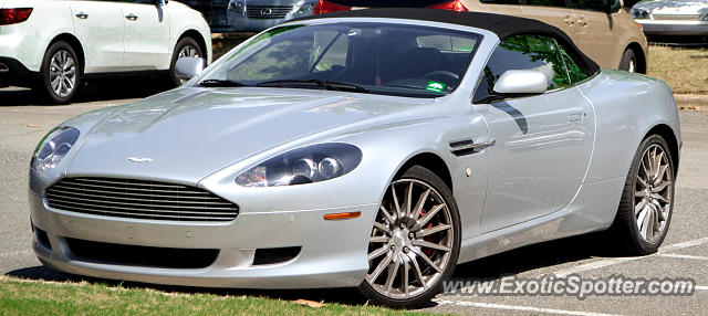 Aston Martin DB9 spotted in Cornelius, North Carolina