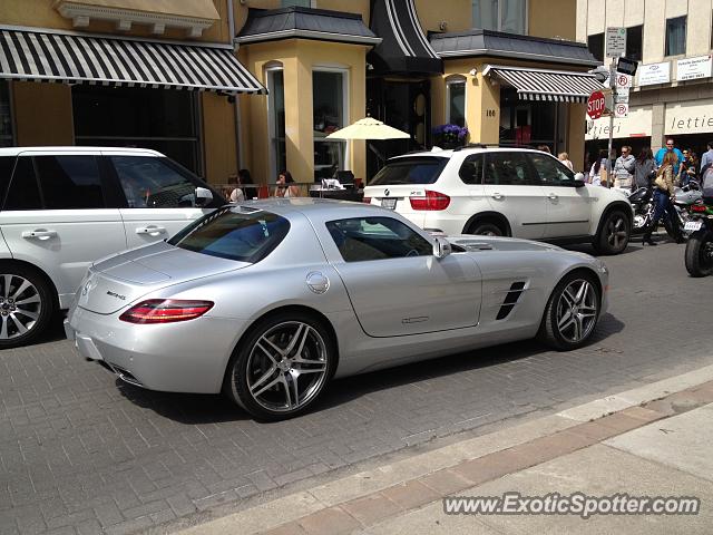 Mercedes SLS AMG spotted in Toronto, Canada