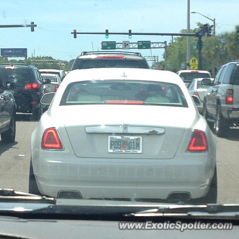 Rolls Royce Ghost spotted in Sarasota, Florida