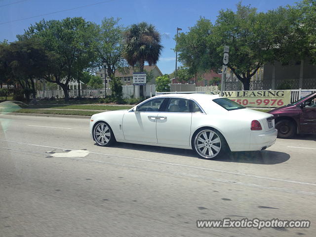 Rolls Royce Ghost spotted in Sarasota, Florida