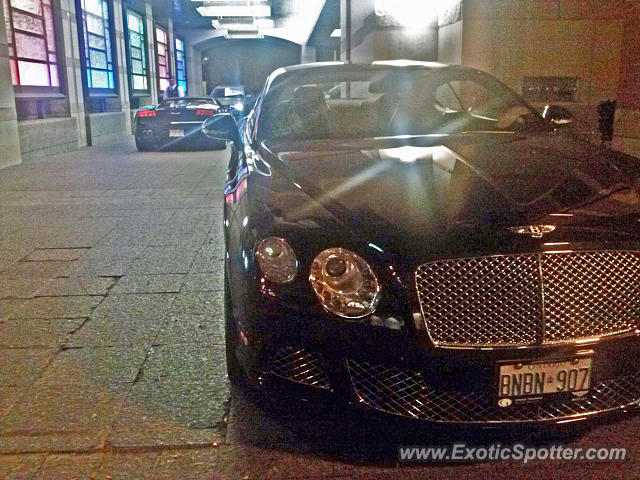 Bentley Continental spotted in Toronto, Canada