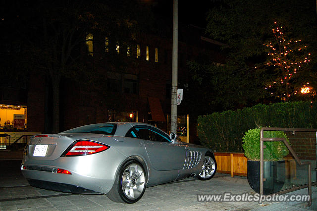 Mercedes SLR spotted in Toronto Ontario, Canada