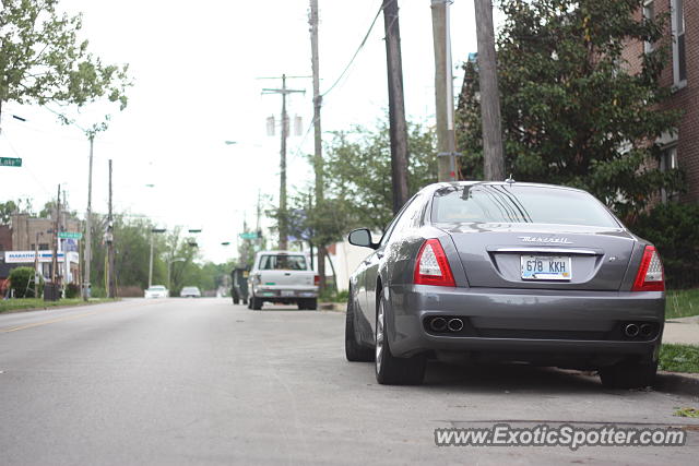 Maserati Quattroporte spotted in Lexington, Kentucky