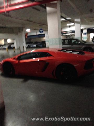 Lamborghini Aventador spotted in Shenzhen, China