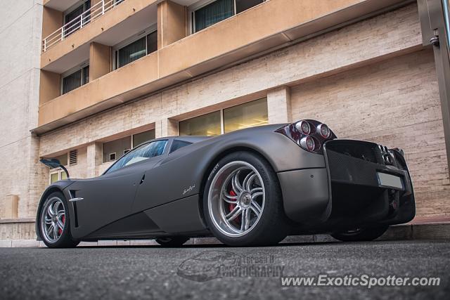 Pagani Huayra spotted in Monaco, Monaco