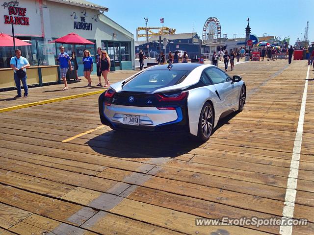 BMW I8 spotted in Santa Monica, California