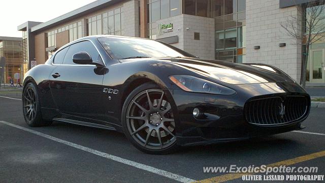 Maserati GranTurismo spotted in Boucherville, Canada