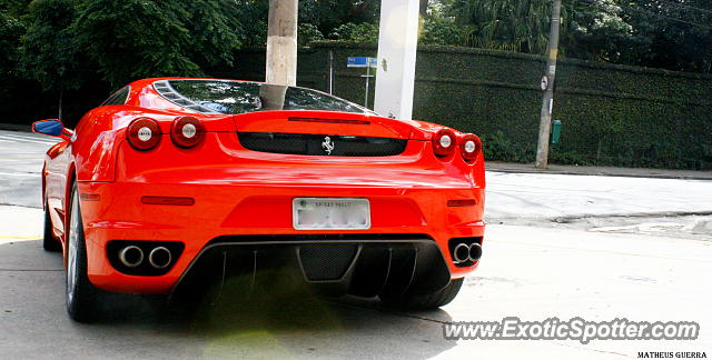 Ferrari F430 spotted in São Paulo, Brazil