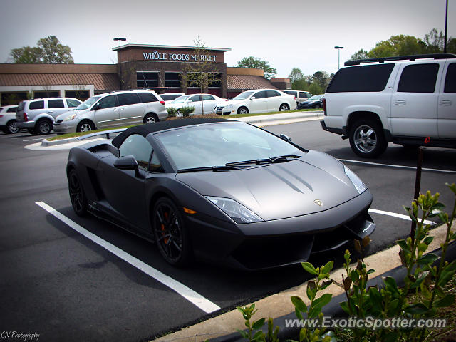 Lamborghini Gallardo spotted in Cary, North Carolina
