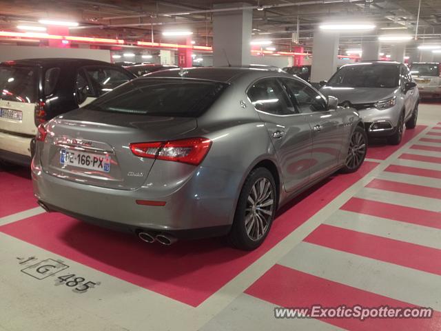 Maserati Ghibli spotted in Orly, France