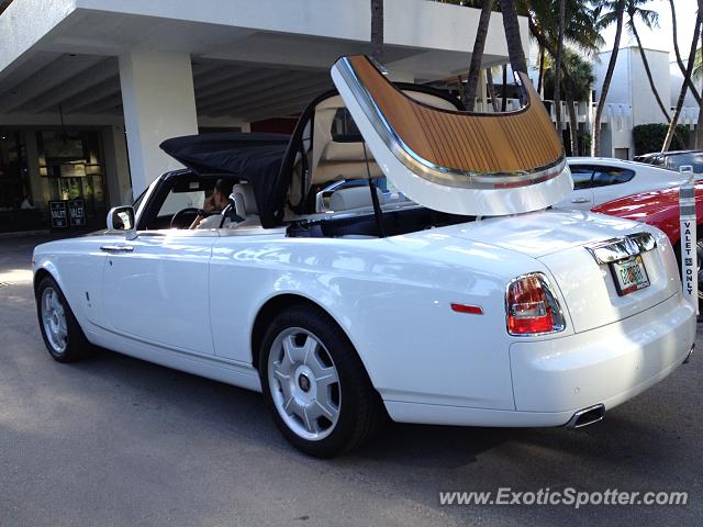 Rolls Royce Phantom spotted in Bal Harbour, Florida