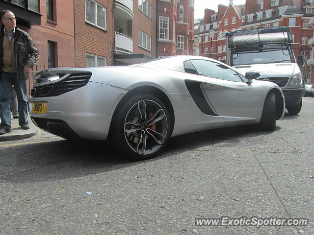 Mclaren MP4-12C spotted in London, United Kingdom