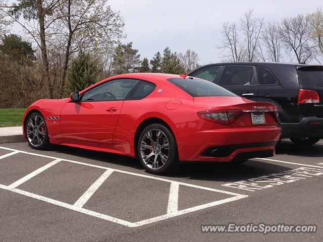 Maserati GranTurismo spotted in Endicott, New York