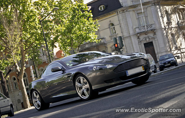 Aston Martin DB9 spotted in Lisbon, Portugal