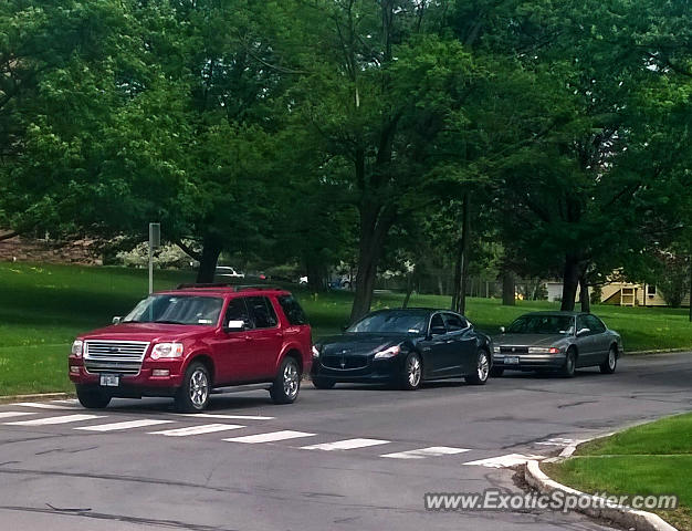 Maserati Quattroporte spotted in Canandaigua, New York