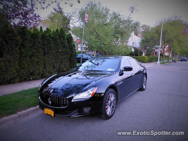 Maserati Quattroporte spotted in Queens, New York