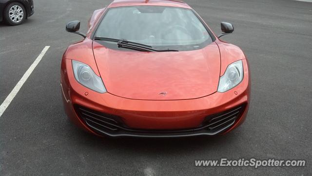 Mclaren MP4-12C spotted in Fredericton, NB, Canada