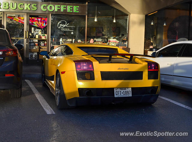 Lamborghini Gallardo spotted in Dallas, Texas