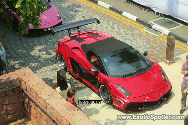 Lamborghini Gallardo spotted in Singapore, Singapore