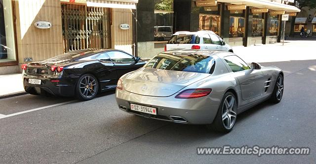 Mercedes SLS AMG spotted in Zurich, Switzerland