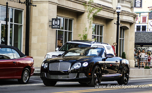 Bentley Continental spotted in Carmel, Indiana