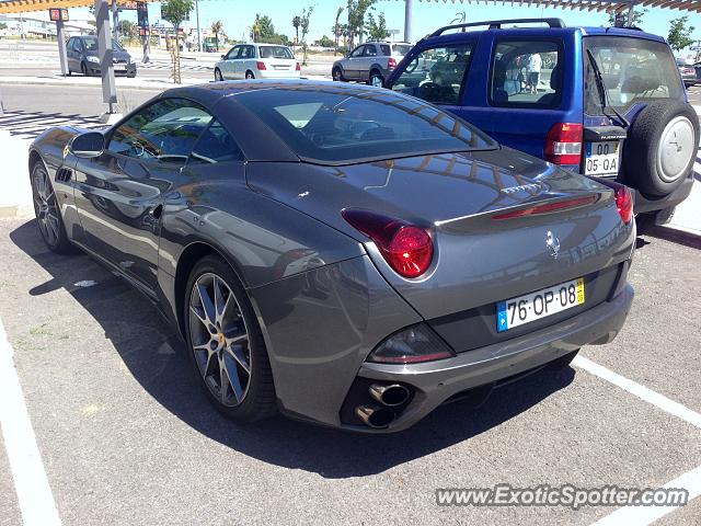 Ferrari California spotted in Faro, Portugal