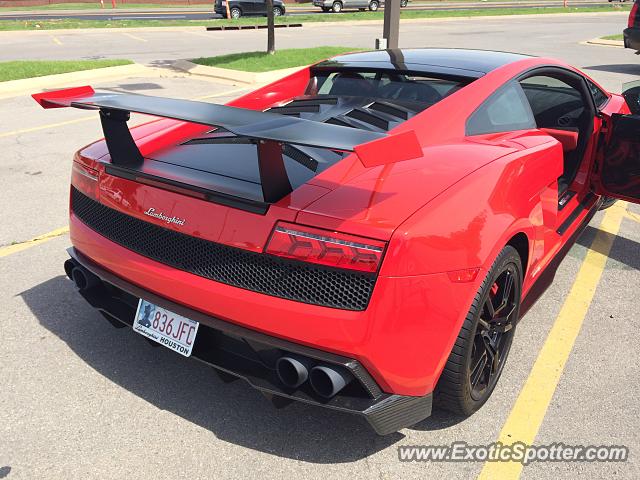 Lamborghini Gallardo spotted in Oklahoma City, Oklahoma