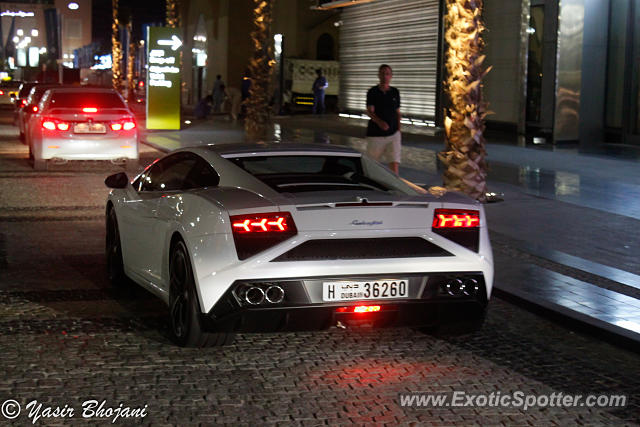 Lamborghini Gallardo spotted in Dubai, United Arab Emirates