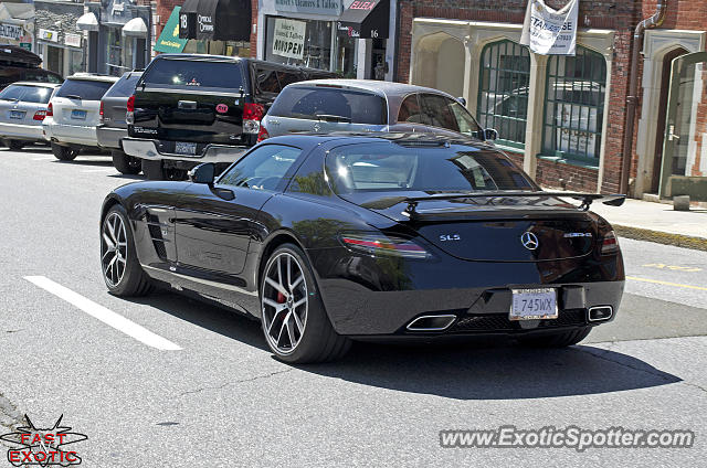 Mercedes SLS AMG spotted in Greenwich, Connecticut