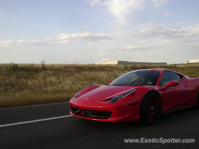 Ferrari 458 Italia spotted in Dallas, Texas