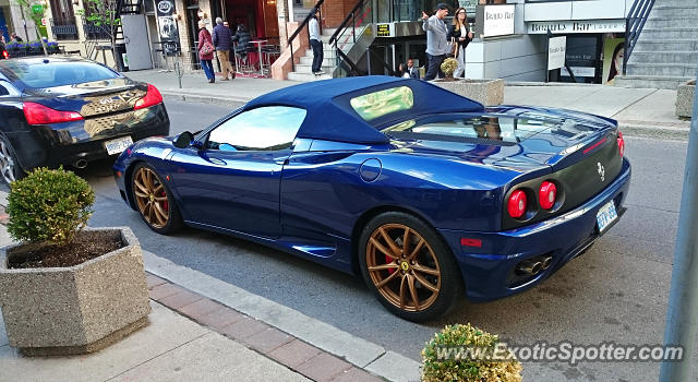 Ferrari 360 Modena spotted in Toronto, Ontario, Canada