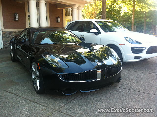 Fisker Karma spotted in Atlanta, Georgia