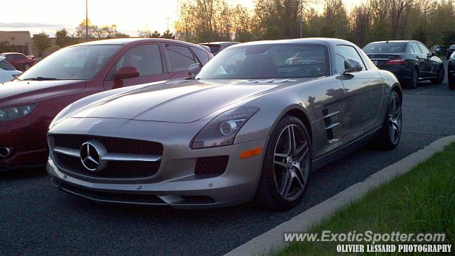 Mercedes SLS AMG spotted in Boucherville, Canada