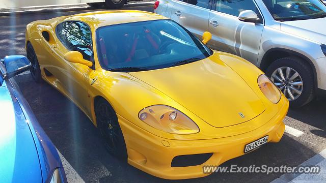 Ferrari 360 Modena spotted in Zurich, Switzerland